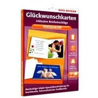 Data becker 30 Glückwunschkarten + Briefumschläge (310420) Data becker 30 Glückwunschkarten + Briefumschläge (310420)
